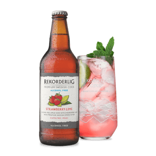 Strawberry-Lime Alcohol-Free