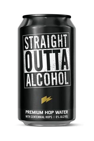 Straight Outta Alcohol Hop-Infused Water