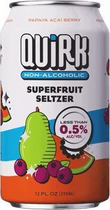 Quirk Non-Alcoholic Superfruit Seltzer