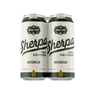 Sherpa THC Seltzer: Watermelon