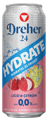 Dreher 24 Hydrate - Licsi-Citrom
