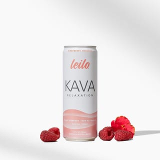 Raspberry Hibiscus Kava Tonic