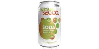 White Grape & Peach Prebiotic Soda