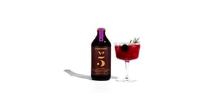 Curious No. 5 — Nonalcoholic Smoked Chocolate Cherry Old Fashioned