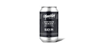 Black IPA "Dry Run Series" Non-Alcoholic IPA - 12oz