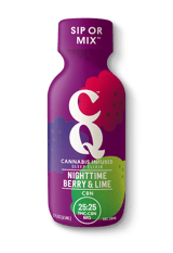 Nighttime Berry & Lime Shot With CBN