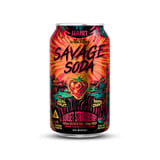 Sunset Strawberry Soda