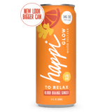 Blood Orange Ginger Seltzer