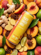 Peach Ginger Mule