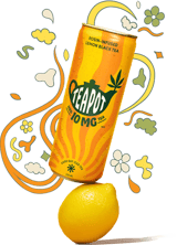 Rosin-Infused Lemon Black Iced Tea