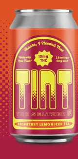 TINT Raspberry Lemon Iced Tea