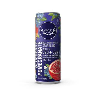 Blueberry Pomegranate Sparkling Water