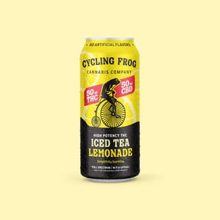 Sparkling THC Iced Tea Lemonade