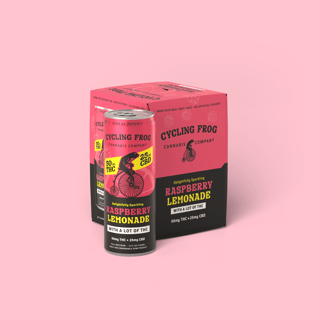 Sparkling THC Raspberry Lemonade