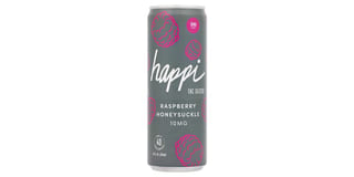 Raspberry Honeysuckle Seltzer