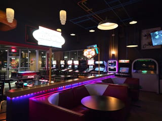 Lit Arcade Bar