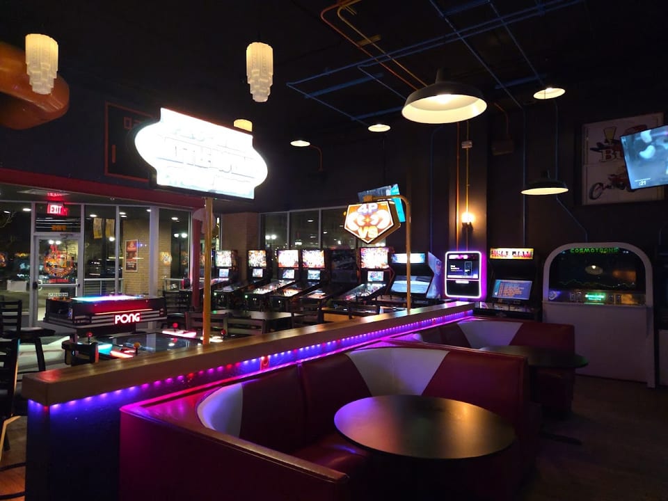 Lit Arcade Bar
