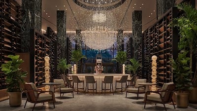 Chandelier Bar