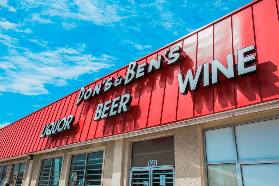 D & B Liquor #w28