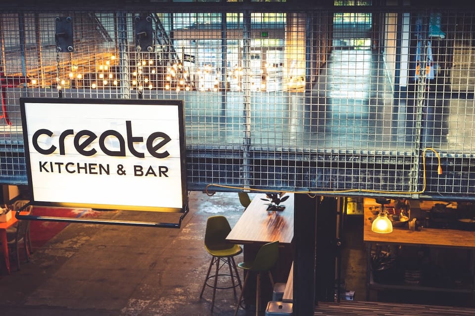 Create Kitchen and Bar