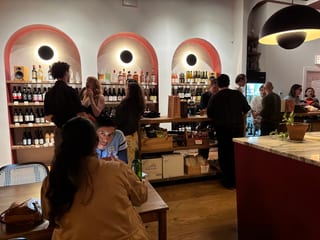 Deep Red Wine Merchant