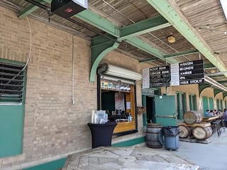 Trackside Beer Garden At Brewerie
