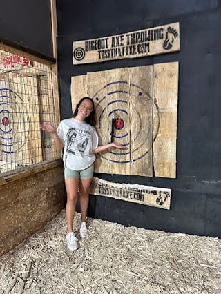 Hochatown Bigfoot Axe Throwing- Broken Bow