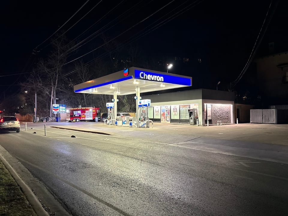 Barton Springs Chevron