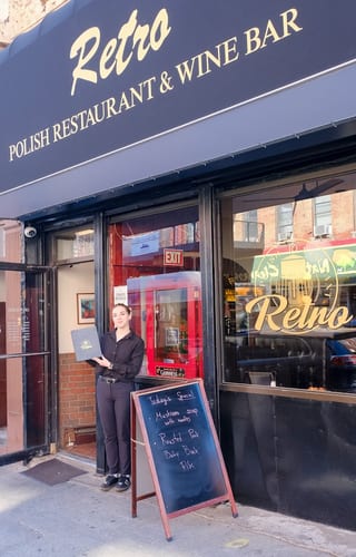 Retro Polish Restaurant & Wine Bar
