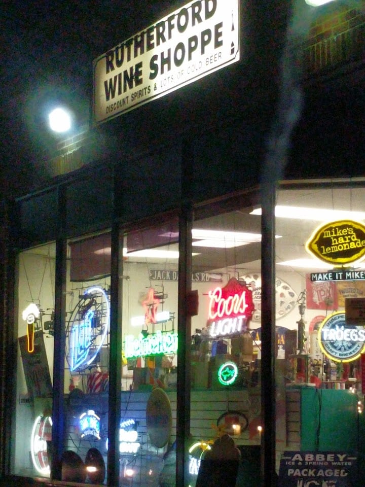 Rutherford Wine Shop