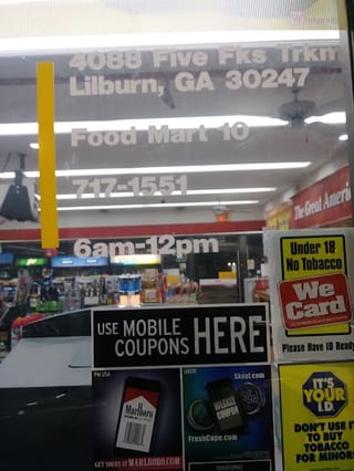 Bp Food Mart - Five Forks