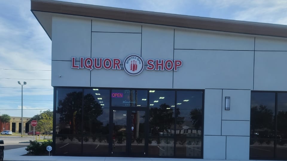 Spirited Spin Liquor Shop