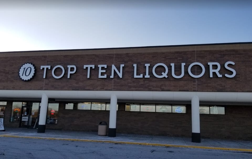 Top Ten Liquors