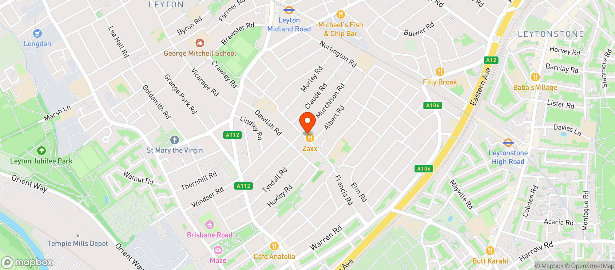 Map showing Marmelo Kitchen