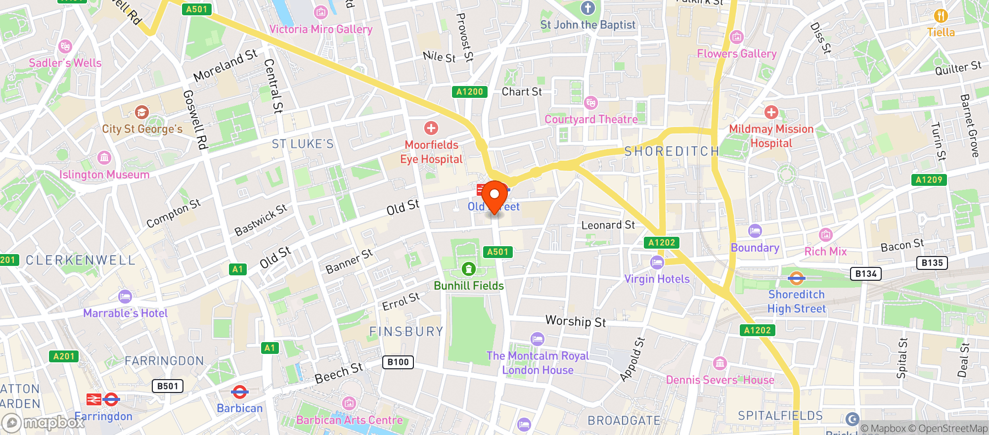 Map showing Lilienblum