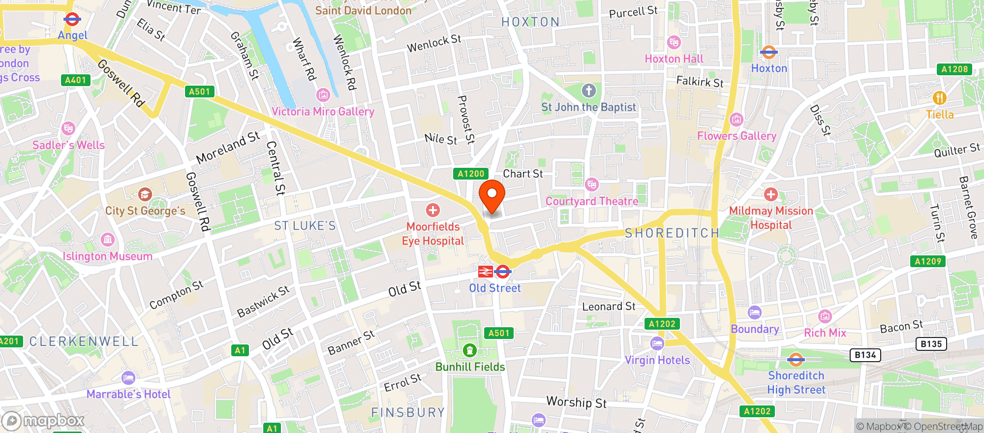Map showing The Three Crowns