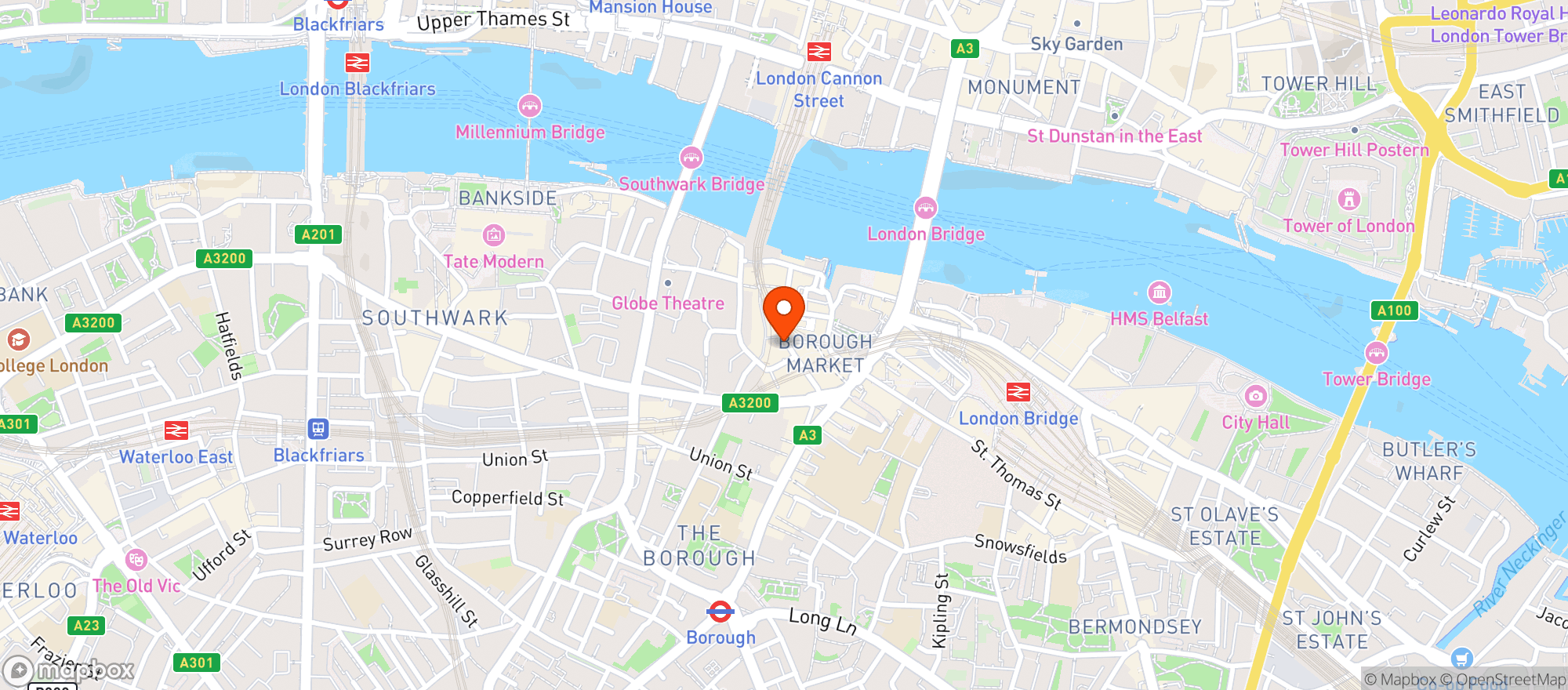 Map showing Elliot's