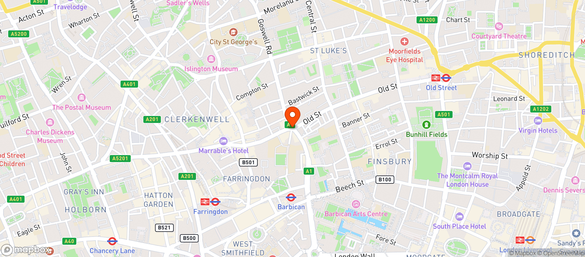 Map showing Crudo
