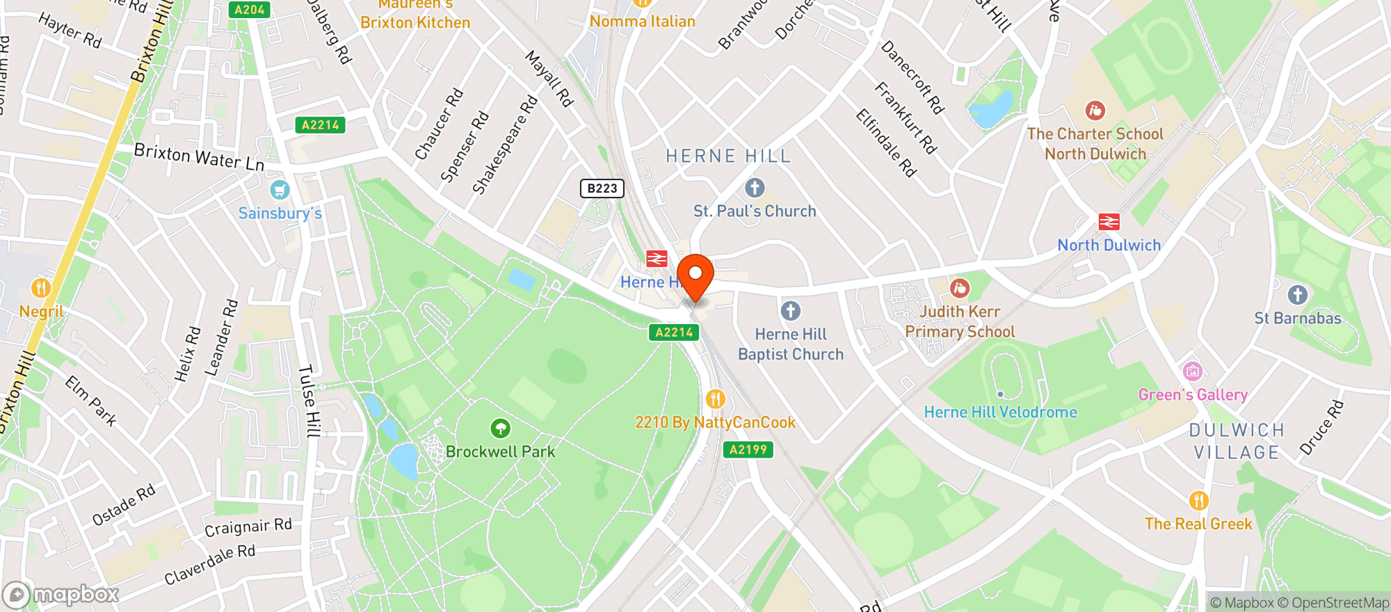 Map showing Wild and Lees