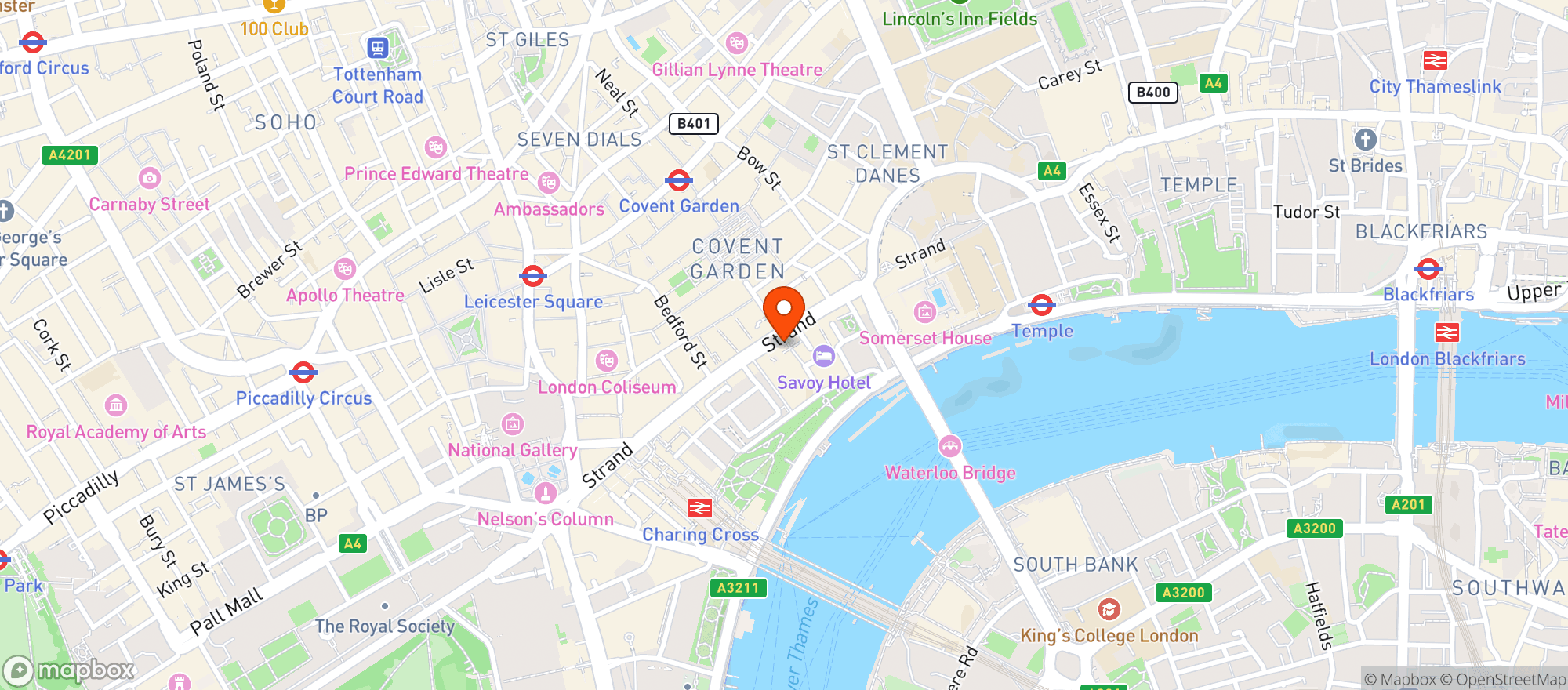 Map showing Coal Hole