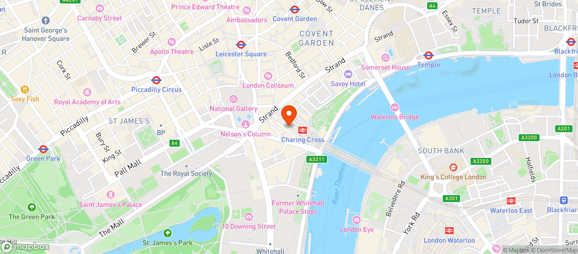Map showing The Ship & Shovell