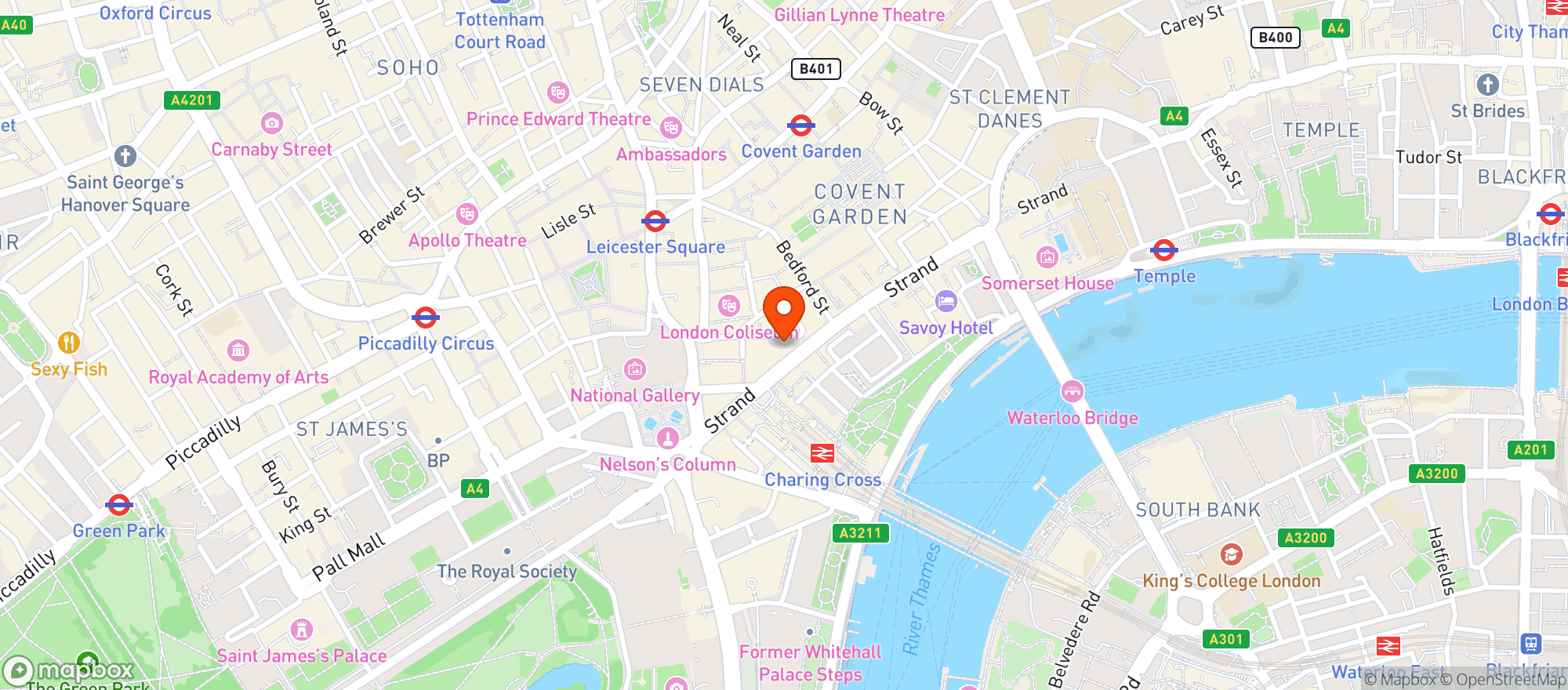 Map showing The Stranded