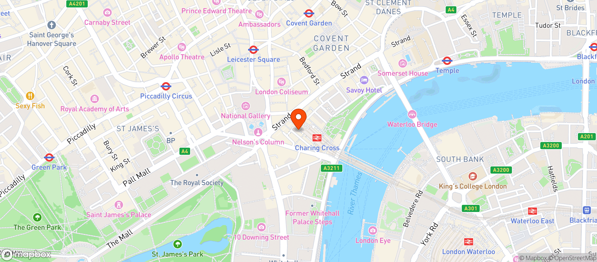 Map showing Whsmith