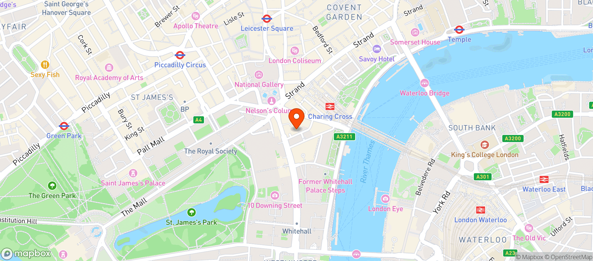 Map showing Great Scotland Yard Hotel - An Unbound Collection By Hyatt