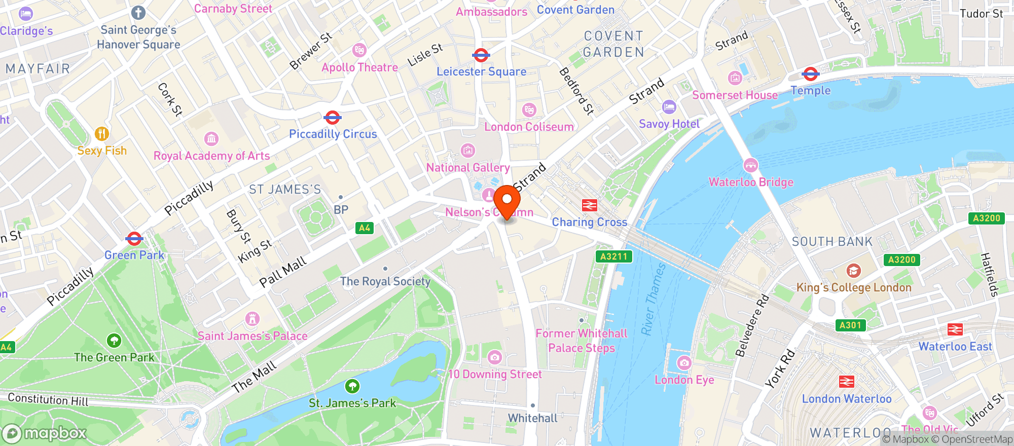 Map showing Little Frankie's