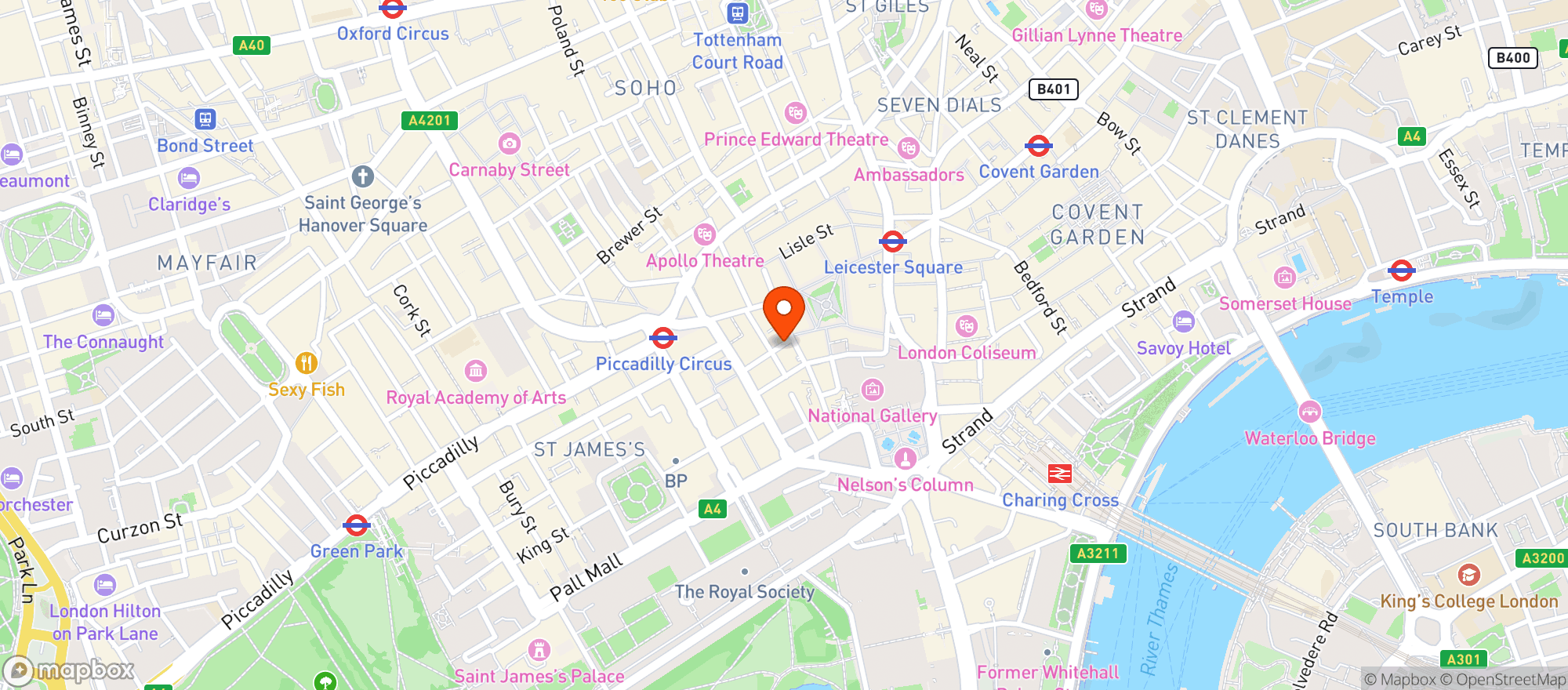 Map showing Panton Yokocho
