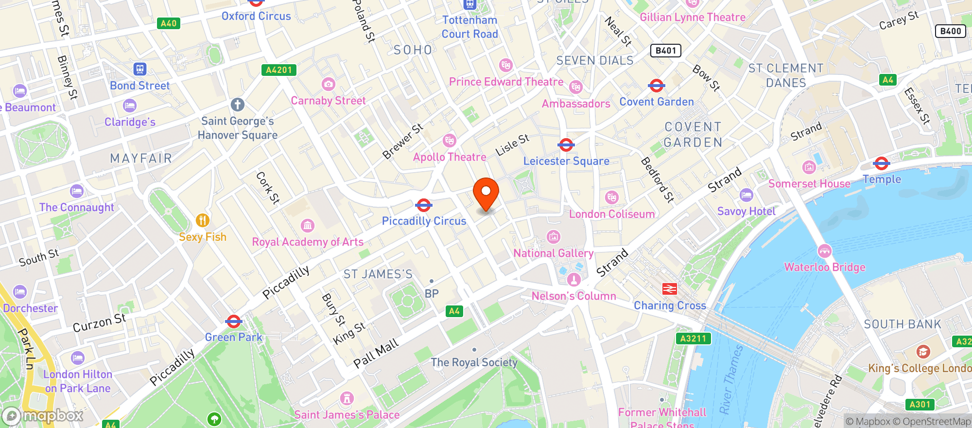 Map showing Tom Cribb