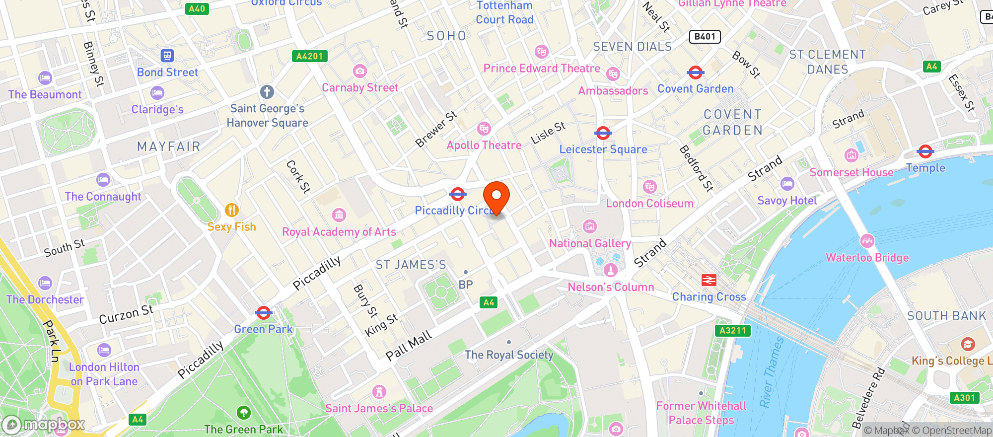 Map showing Fowl