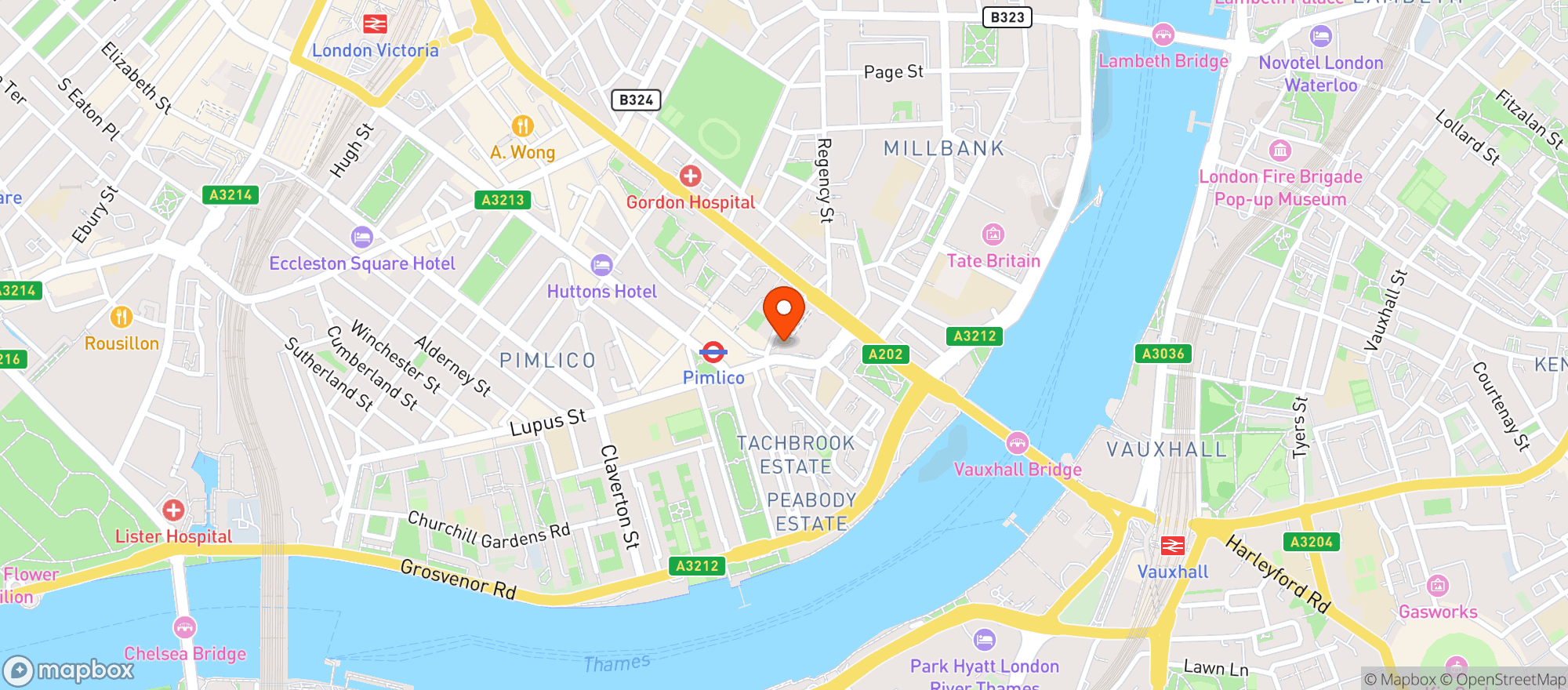Map showing Popin