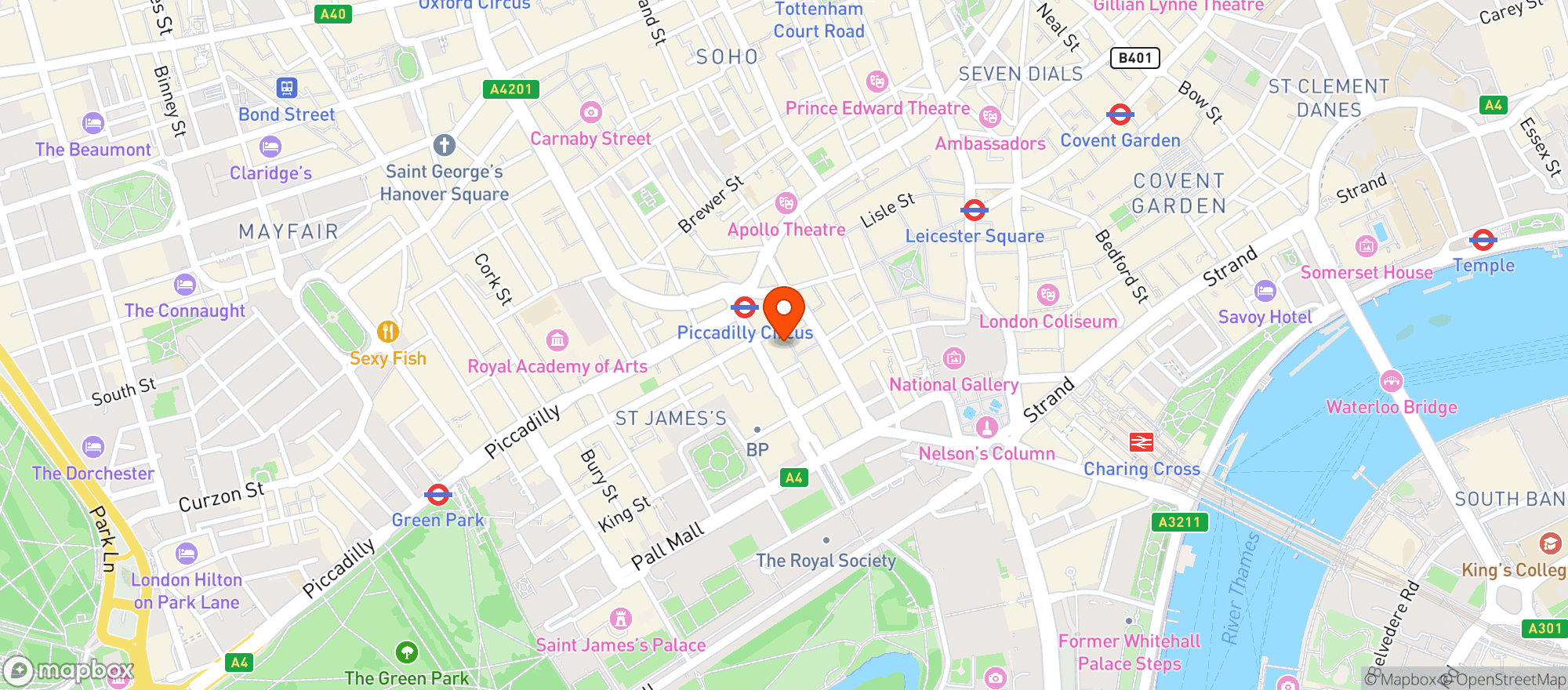 Map showing Sael